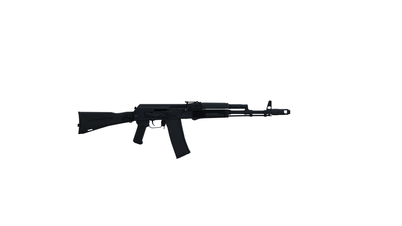 Assault-rifle platform 01 assembled component view